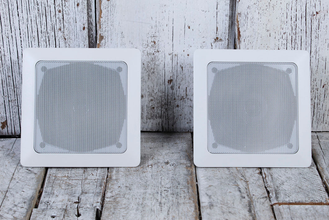 Studio Acoustics IW-525 In-Wall / Ceiling Speakers Pair of Two 2-Way 5.25 Inch Stereo Speakers