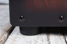 Load image into Gallery viewer, Stagg Brown Sunburst Crate Cajon