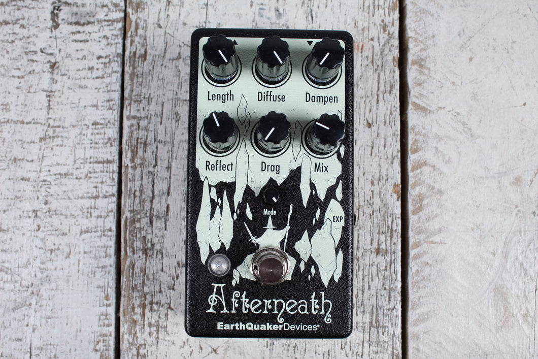 EarthQuaker Devices Afterneath V3 Reverb Pedal Electric Guitar Effects Pedal