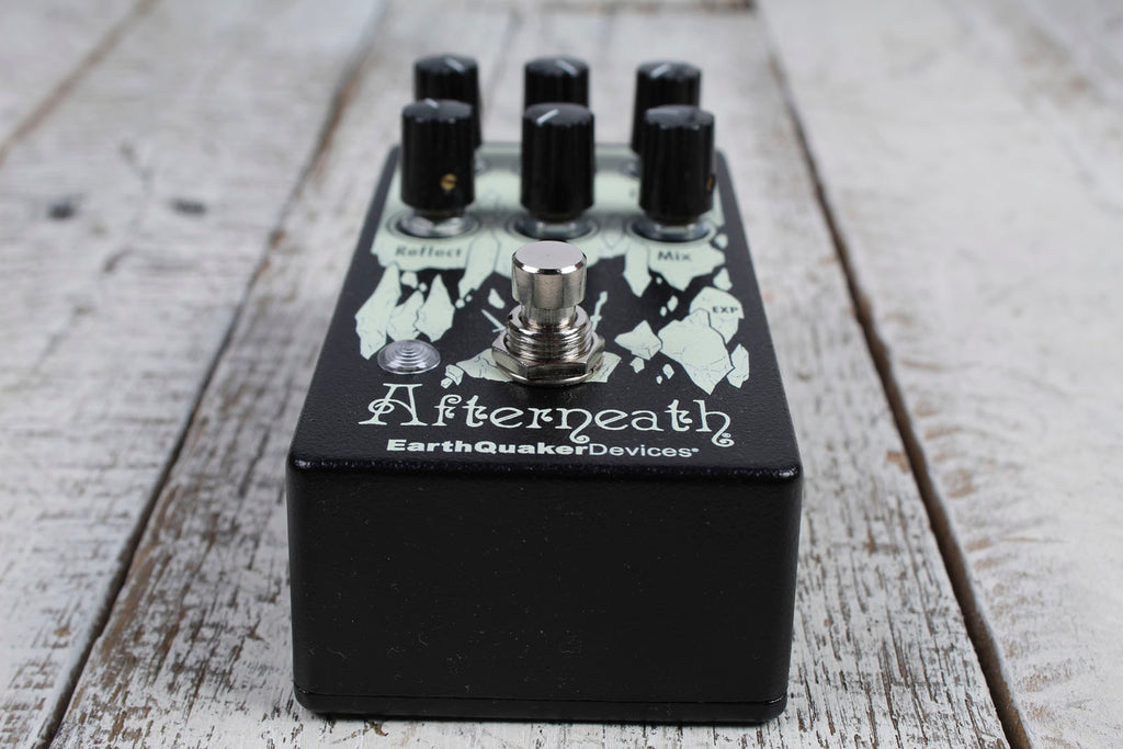 EarthQuaker Devices Afterneath V3 Reverb Pedal Electric Guitar Effects Pedal