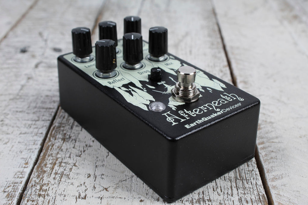 EarthQuaker Devices Afterneath V3 Reverb Pedal Electric Guitar Effects Pedal