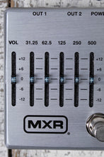 Load image into Gallery viewer, MXR M108S Ten Band EQ Electric Guitar Equalizer Effects Pedal with Power Supply