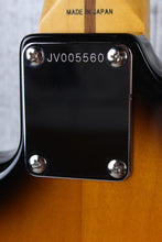 Load image into Gallery viewer, Fender JV Modified &#39;50s Stratocaster HSS Electric Guitar Sunburst with Gig Bag
