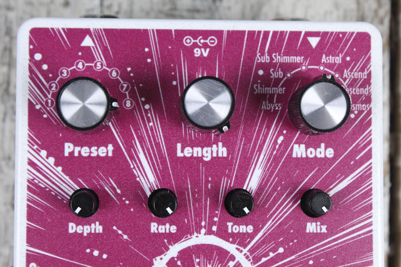 EarthQuaker Devices Astral Destiny Octave Reverb Electric Guitar Effects Pedal