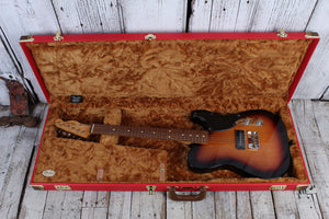 Fender® Classic Series Wood Guitar Case Strat and Tele Hardshell Case Fiesta Red
