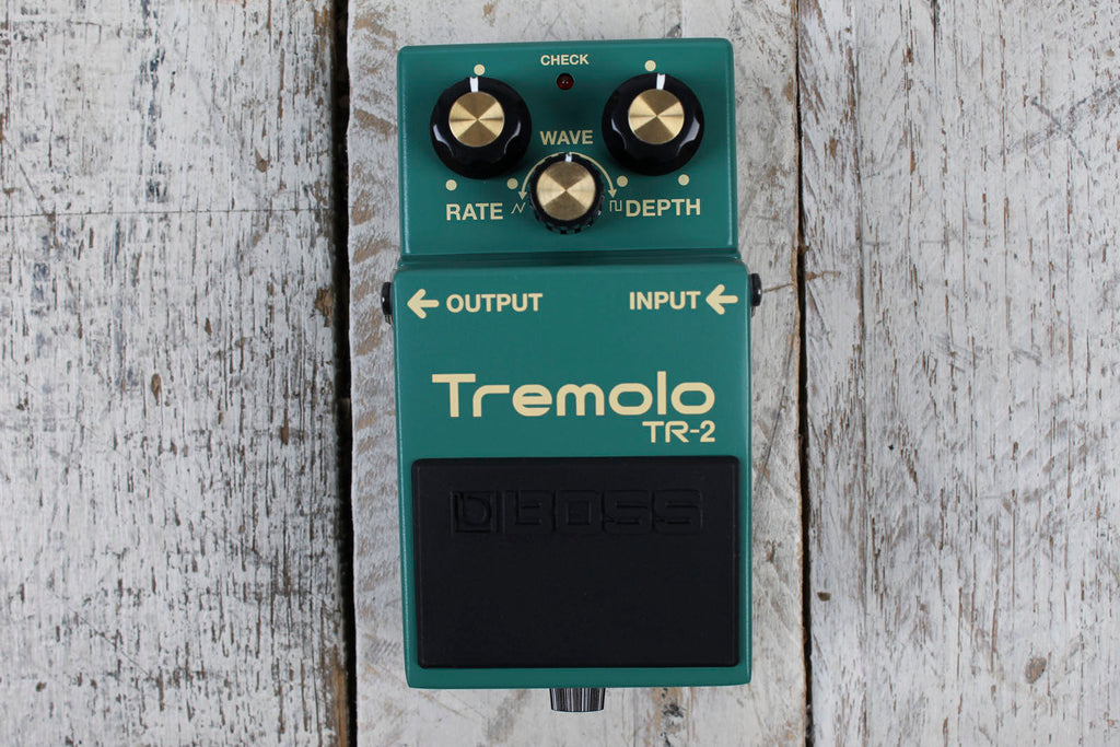 Boss TR-2 Tremolo Pedal Electric Guitar Effects Pedal Vintage Tremolo Effects