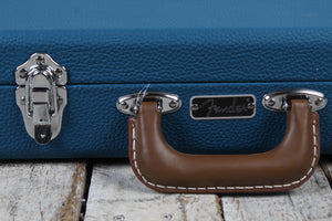 Fender® Classic Series Wood Guitar Case Strat and Tele Hardshell Case Lake Placid Blue