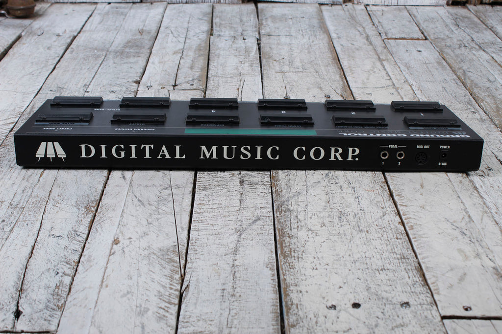 Digital Music Corp Ground Control Programmable MIDI Foot Controller with Power Supply