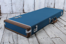 Load image into Gallery viewer, Fender® Classic Series Wood Guitar Case Strat and Tele Hardshell Case Lake Placid Blue