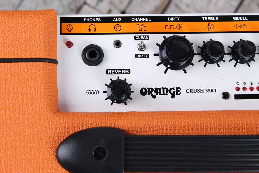 Orange Crush 35RT Electric Guitar Amplifier 35 Watt 1x10 Amp w Reverb & FX Loop