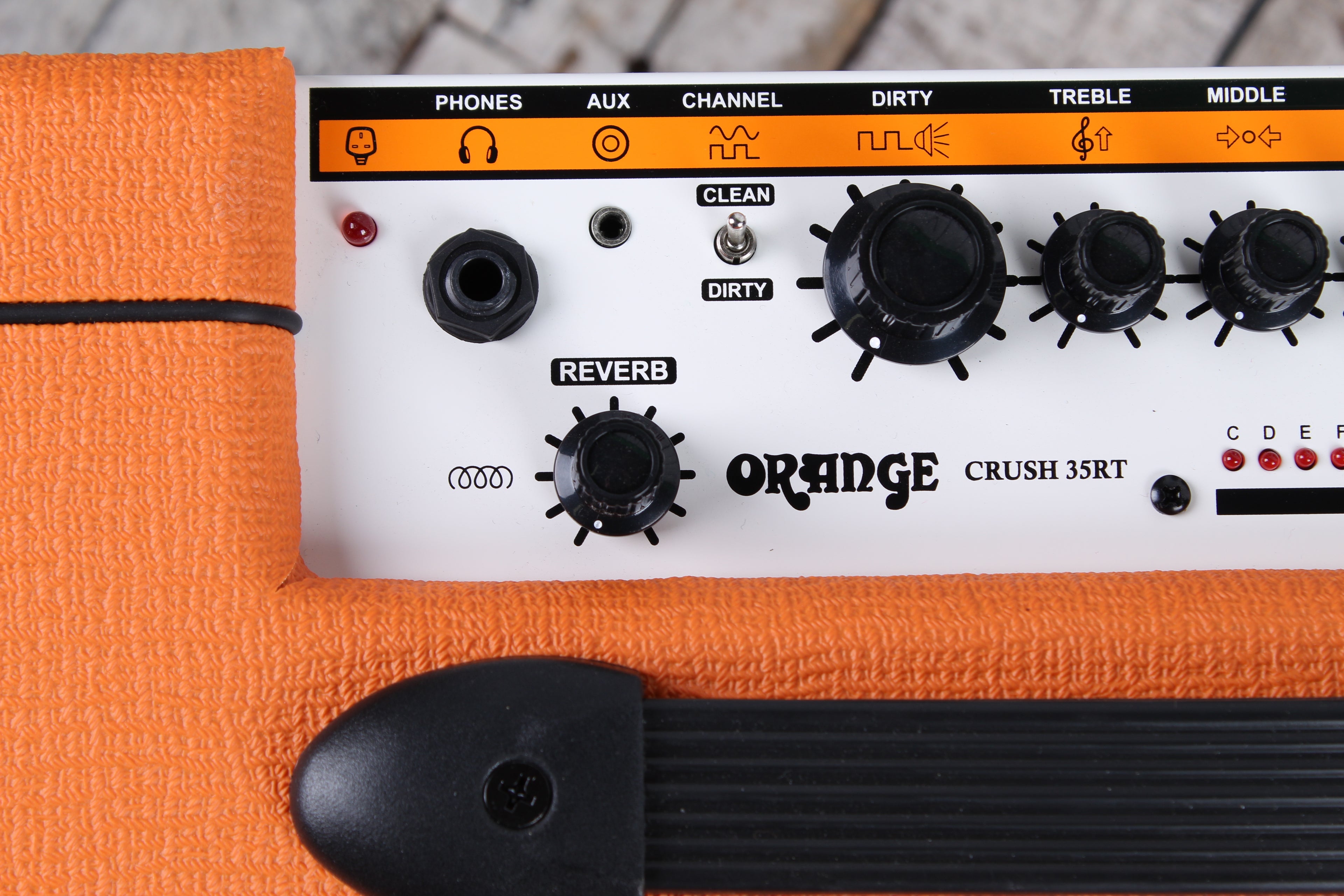Orange Crush 35RT Electric Guitar Amplifier 35 Watt 1x10 Amp w Reverb & FX Loop