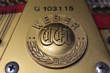 Load image into Gallery viewer, Weber WG-50 4&#39; 11&quot; Baby Grand Piano with QRS Pianomation 2000C and 6 Disk CD Player