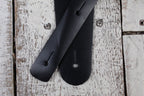 Henry Heller 2 Inch Genuine Cowhide Guitar Strap Black HLO2-BLK