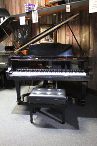 Weber WG-50 4' 11" Baby Grand Piano with QRS Pianomation 2000C and 6 Disk CD Player