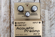 Load image into Gallery viewer, Boss AD-2 Acoustic Preamp Pedal Electric Guitar Acoustic Preamp Effects Pedal