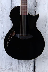 ESP LTD TL-12 Thinline Series 12 String Acoustic Electric Guitar Black Gloss