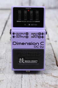 Boss DC-2W Waza Craft Dimension C Pedal Electric Guitar Waza