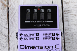 Boss DC-2W Waza Craft Dimension C Pedal Electric Guitar Waza Effects Pedal