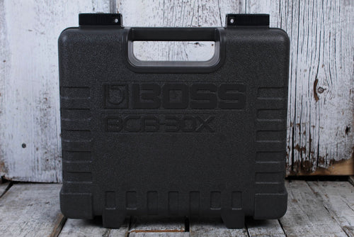 Boss BCB-30X Compact Guitar Effects Pedal Board and Case w Customizable Insert