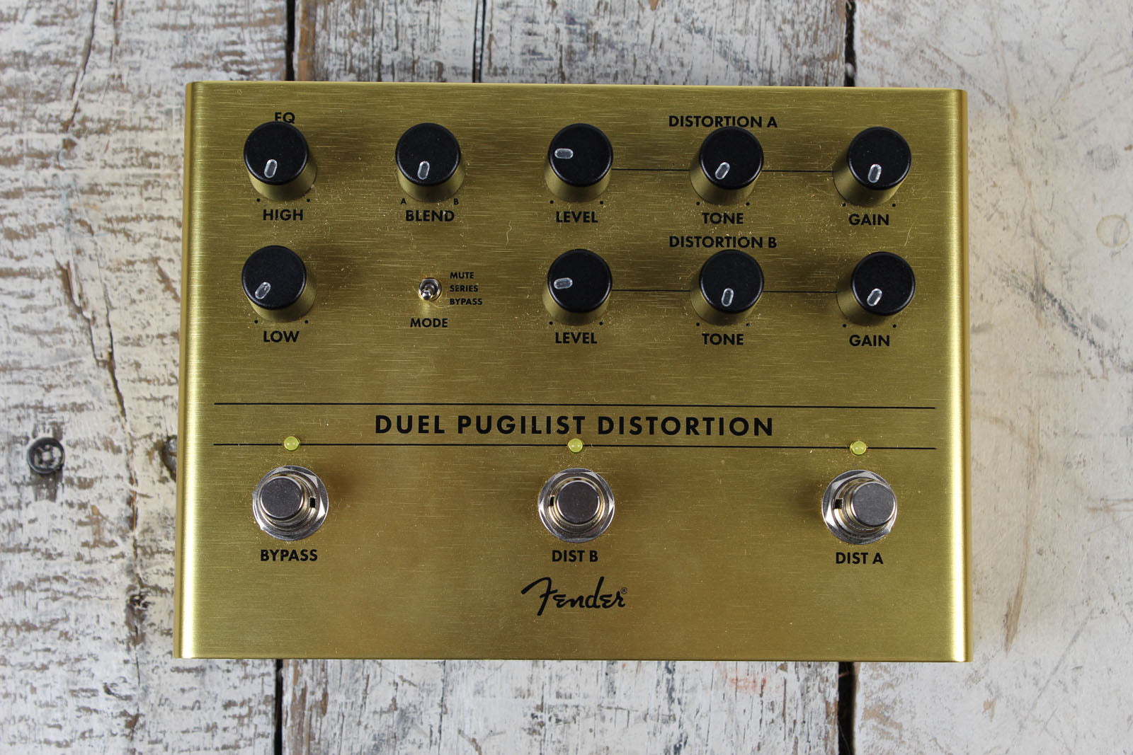 Fender Duel Pugilist Distortion Pedal Electric Guitar Distortion Effects Pedal