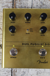 Fender Duel Pugilist Distortion Pedal Electric Guitar Distortion Effects Pedal
