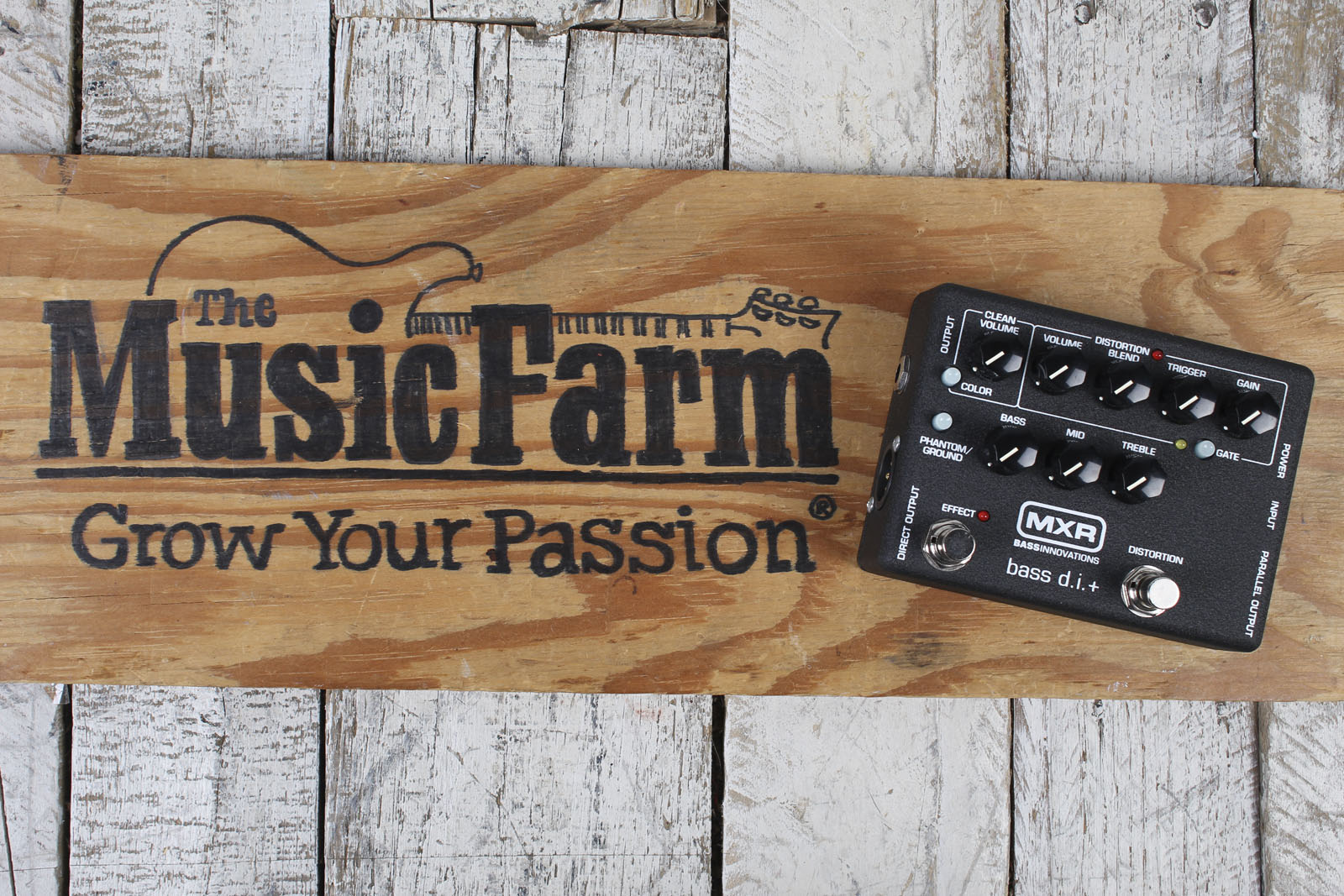 MXR Bass DI+ M80 Pedal Electric Bass Guitar Preamp Distortion Effects Pedal