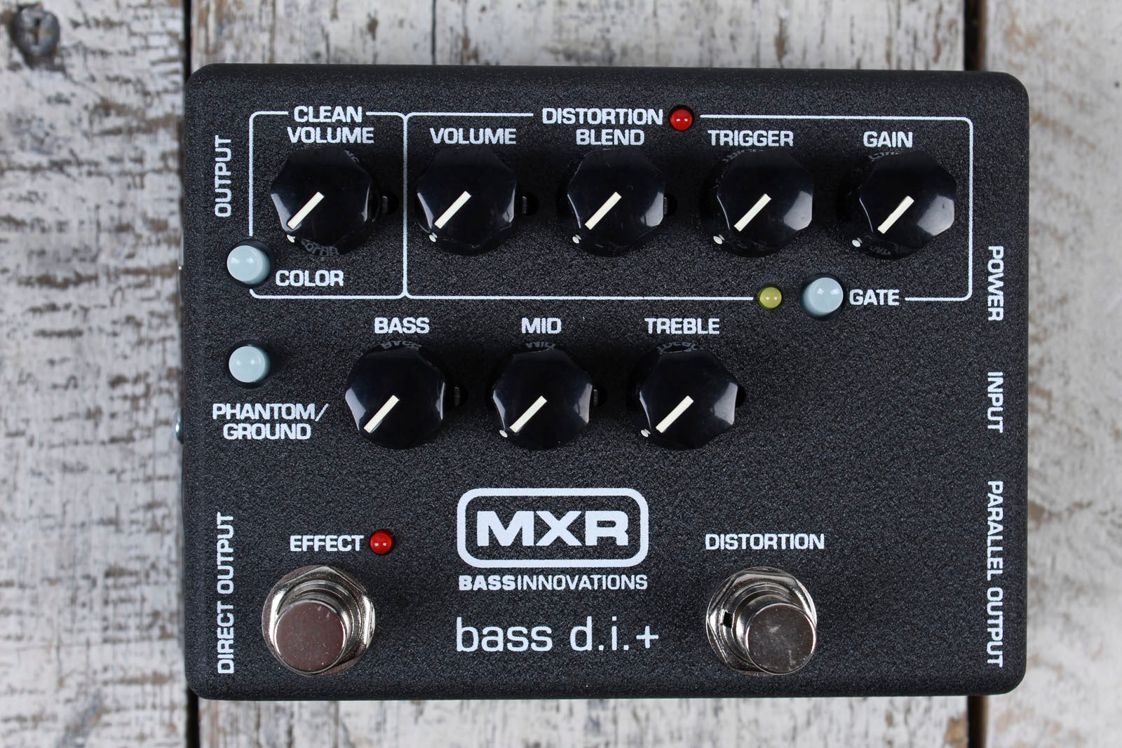 MXR Bass DI+ M80 Pedal Electric Bass Guitar Preamp Distortion Effects Pedal Main image