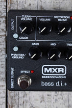 Load image into Gallery viewer, MXR Bass DI+ M80 Pedal Electric Bass Guitar Preamp Distortion Effects Pedal