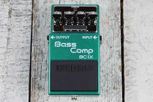 Boss BC-1X Bass Comp Effects Pedal Electric Bass Guitar Compressor Effects Pedal