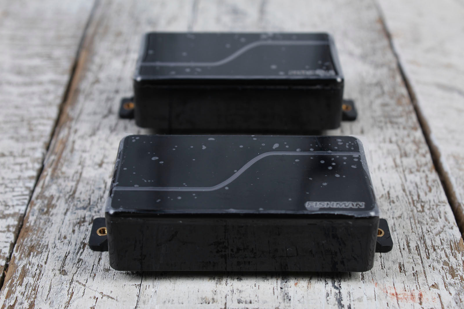Fishman Fluence Modern Electric Guitar Humbucker Set Black Nickel PRF-MHB-SK2