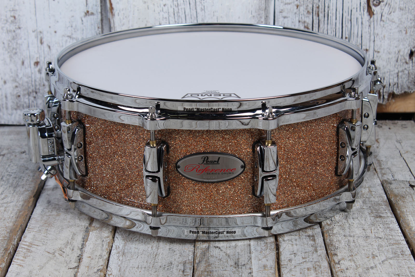 Pearl RF1450S Reference Snare Drum 14 X 5 20 Ply Maple/Birch Copperfire  Sparkle