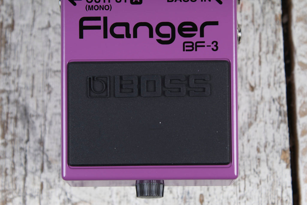 Boss BF-3 Flanger Effects Pedal Electric and Bass Guitar Flanging Effects Pedal