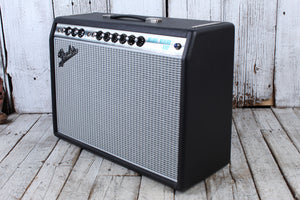 Fender '68 Custom Deluxe Reverb Amplifier Electric Guitar Combo Amp with Footswitch