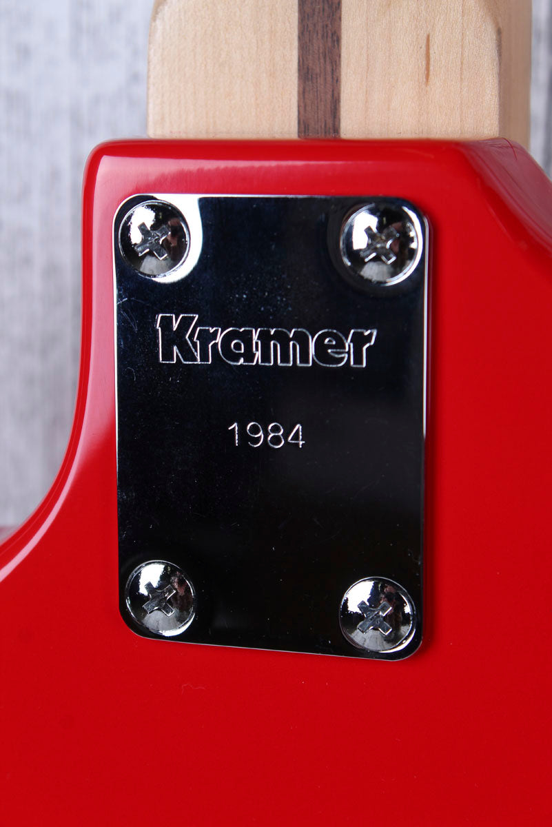 Kramer The 84 Solid Body Electric Guitar Seymour Duncan JB Radiant Red  Finish