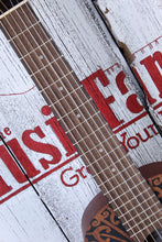 Load image into Gallery viewer, Luna Tribal Mahogany 6 String Baritone Ukulele Guitalele Natural UKE TRIBAL 6
