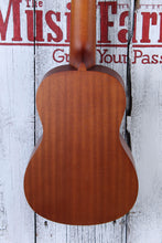 Load image into Gallery viewer, Luna Tribal Mahogany 6 String Baritone Ukulele Guitalele Natural UKE TRIBAL 6