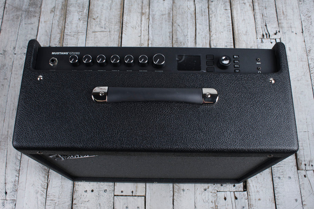 Fender Mustang GTX100 Electric Guitar Amplifier Wifi & Bluetooth with Footswitch