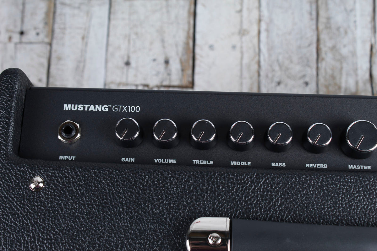 Fender Mustang GTX100 Electric Guitar Amplifier Wifi & Bluetooth with Footswitch