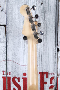 Fender® Fullerton Jazzmaster Ukulele Acoustic Electric Uke Olympic White Finish