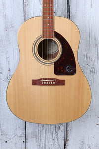 Epiphone J-45 Studio Jumbo Acoustic Guitar Solid Spruce Top Natural Finish