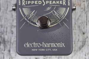 Electro-Harmonix Ripped Speaker Fuzz Pedal Electric Guitar Fuzz Effects Pedal