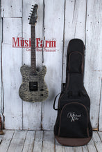 Load image into Gallery viewer, Michael Kelly 1950s Collection 1954 Electric Guitar Satin Black Wash w Gig Bag