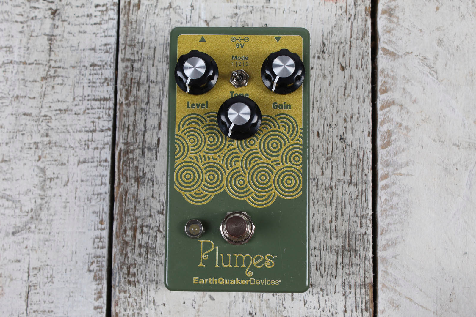 EarthQuaker Plumes Overdrive Electric Guitar Effects Pedal Small Signal Shredder Main image