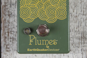 EarthQuaker Plumes Overdrive Electric Guitar Effects Pedal Small Signal Shredder