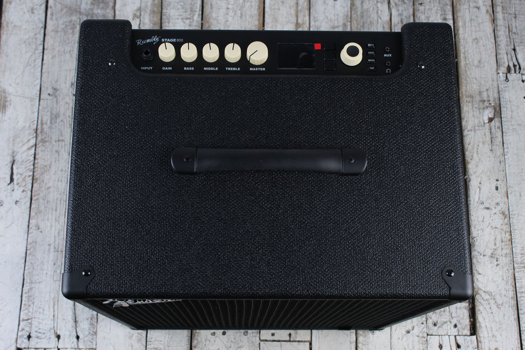 Fender Rumble Stage 800 Bass Guitar Digital Combo Amplifier with Footswitch