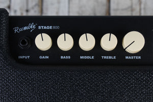 Fender Rumble Stage 800 Bass Guitar Digital Combo Amplifier with Footswitch