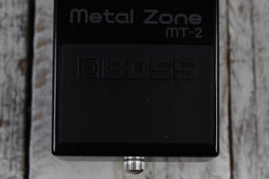 Boss MT-2 30th Anniversary Metal Zone Electric Guitar Effects Pedal MT-2-3A