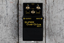Load image into Gallery viewer, Boss 40th Anniversary SD-1 Super Overdrive Electric Guitar Effect Pedal SD-1-4A