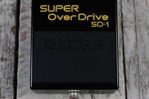Boss 40th Anniversary SD-1 Super Overdrive Electric Guitar Effect Pedal SD-1-4A