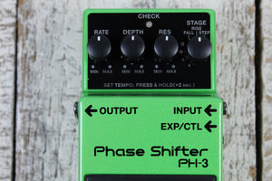 BOSS PH-3 Phase Shifter Effects Pedal Electric Guitar Phaser Effects Pedal